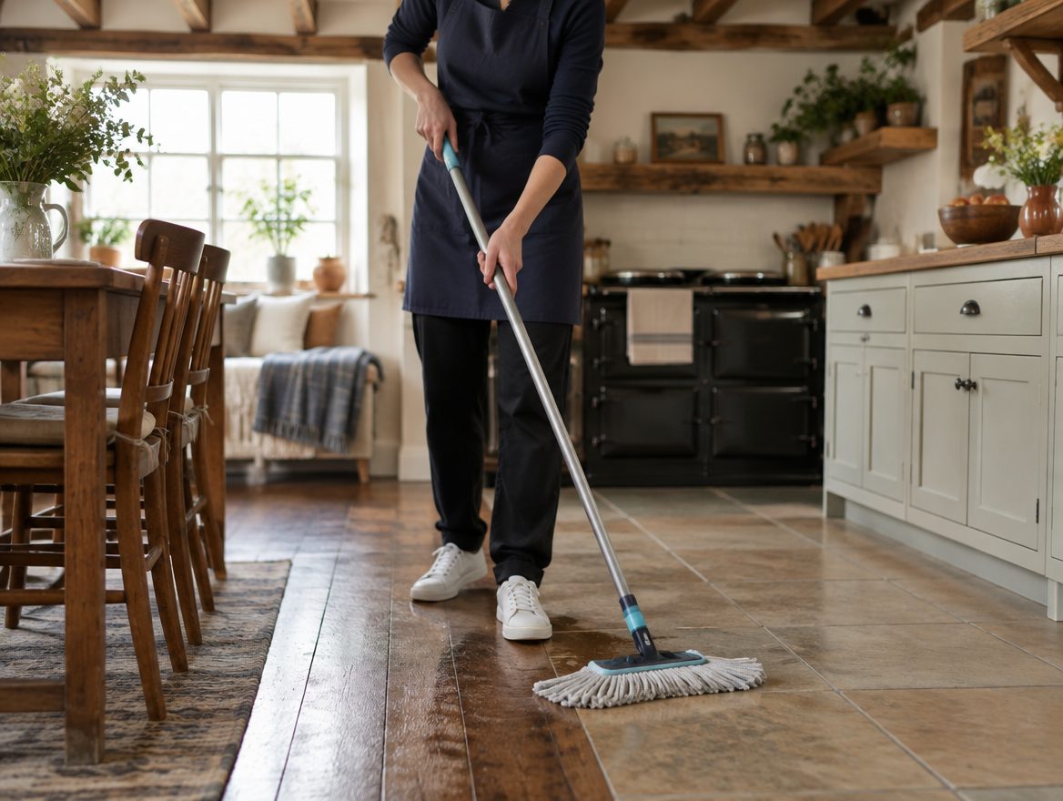 Cleaners Aylesbury team cleaning a home in Wendover